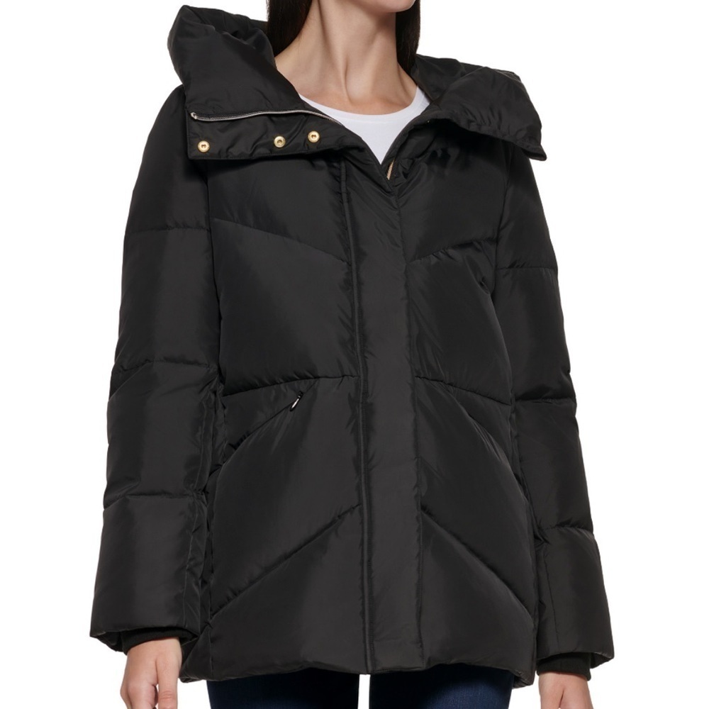 Cole Haan Essential Down Cocoon Jacket NEW WITH TAGS - Picture 4 of 11
